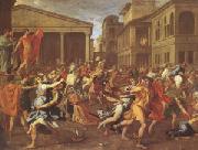 The Rape of the Sabines (mk05) Nicolas Poussin